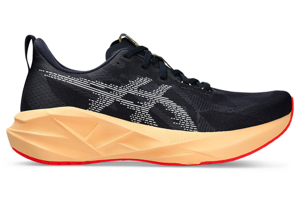 Asics Novablast 5 Wide 'Midnight/Orange Glow'
