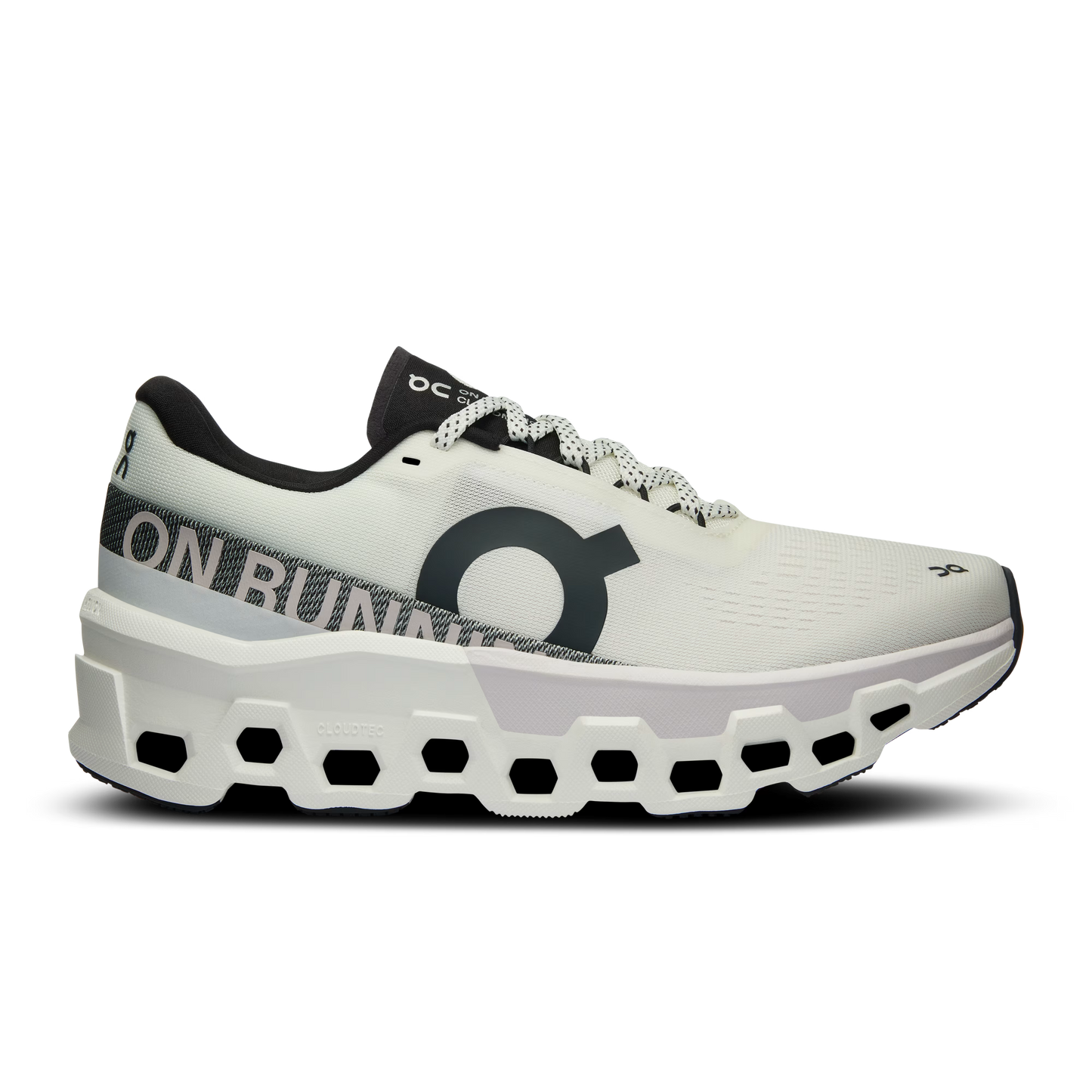 On Cloudmonster 2 'White/Frost'