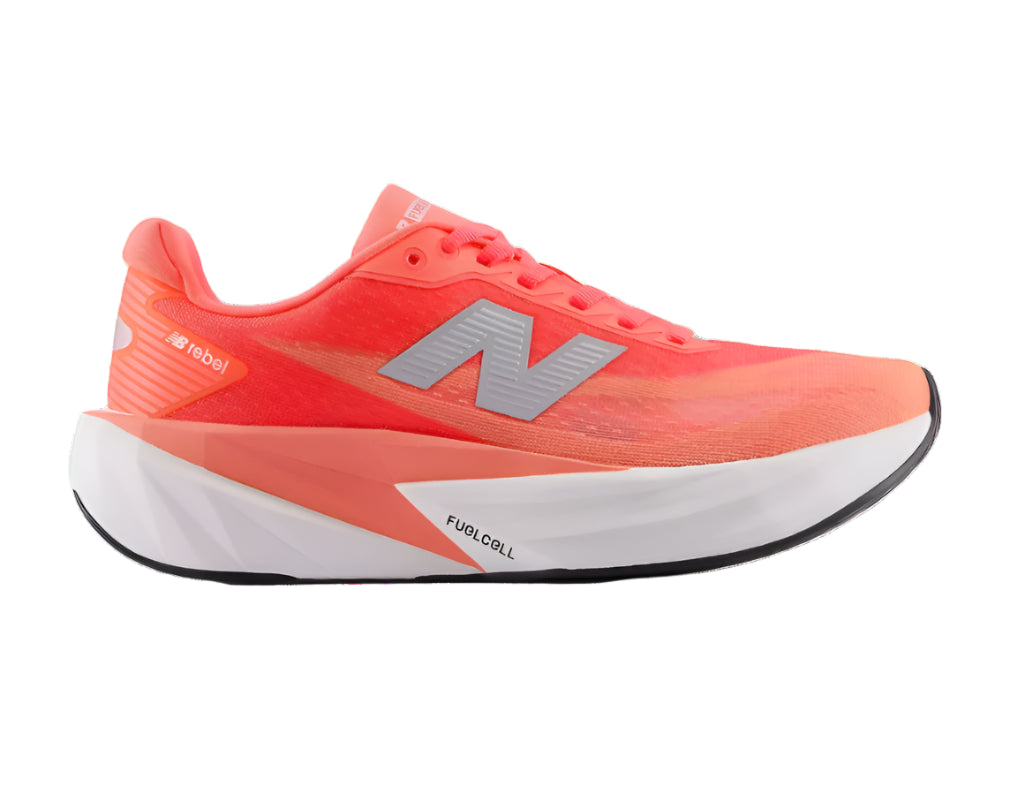 New Balance FuelCell Rebel v5 ‘Urgent Red/Silver Metallic’